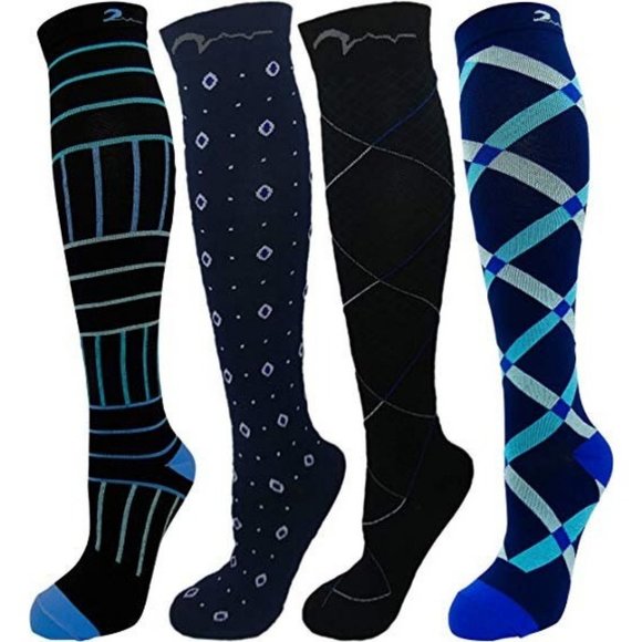 Mens & Womens 6 Pair Extra-Soft Colorful Design Mo - Picture 2 of 5